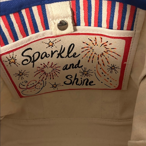 Brighton Multicolor Heart Canvas Tote - Picture 3 of 8